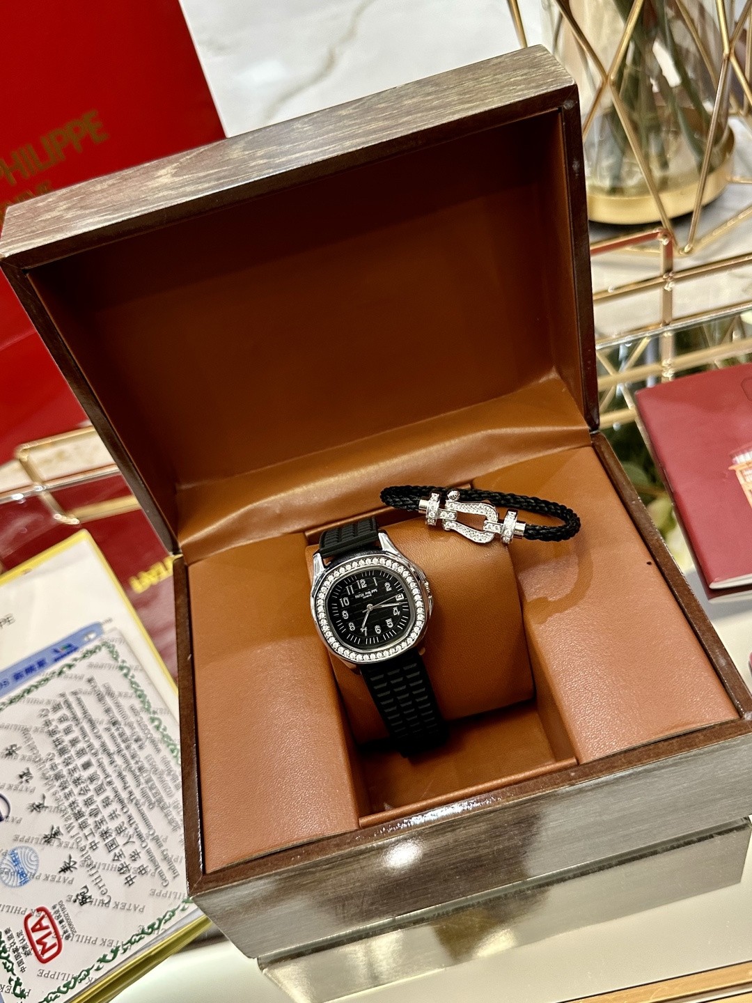 Patek Philippe Aquanaut Luce Quartz Watch