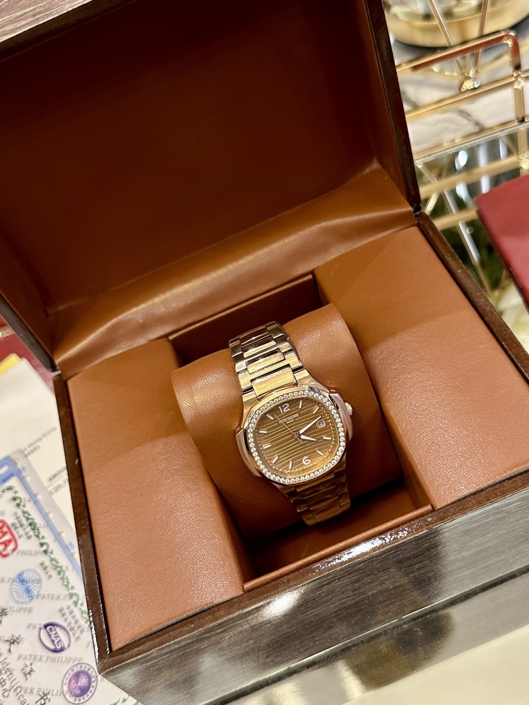 Patek Philippe Nautilus Ladies Automatic Watch