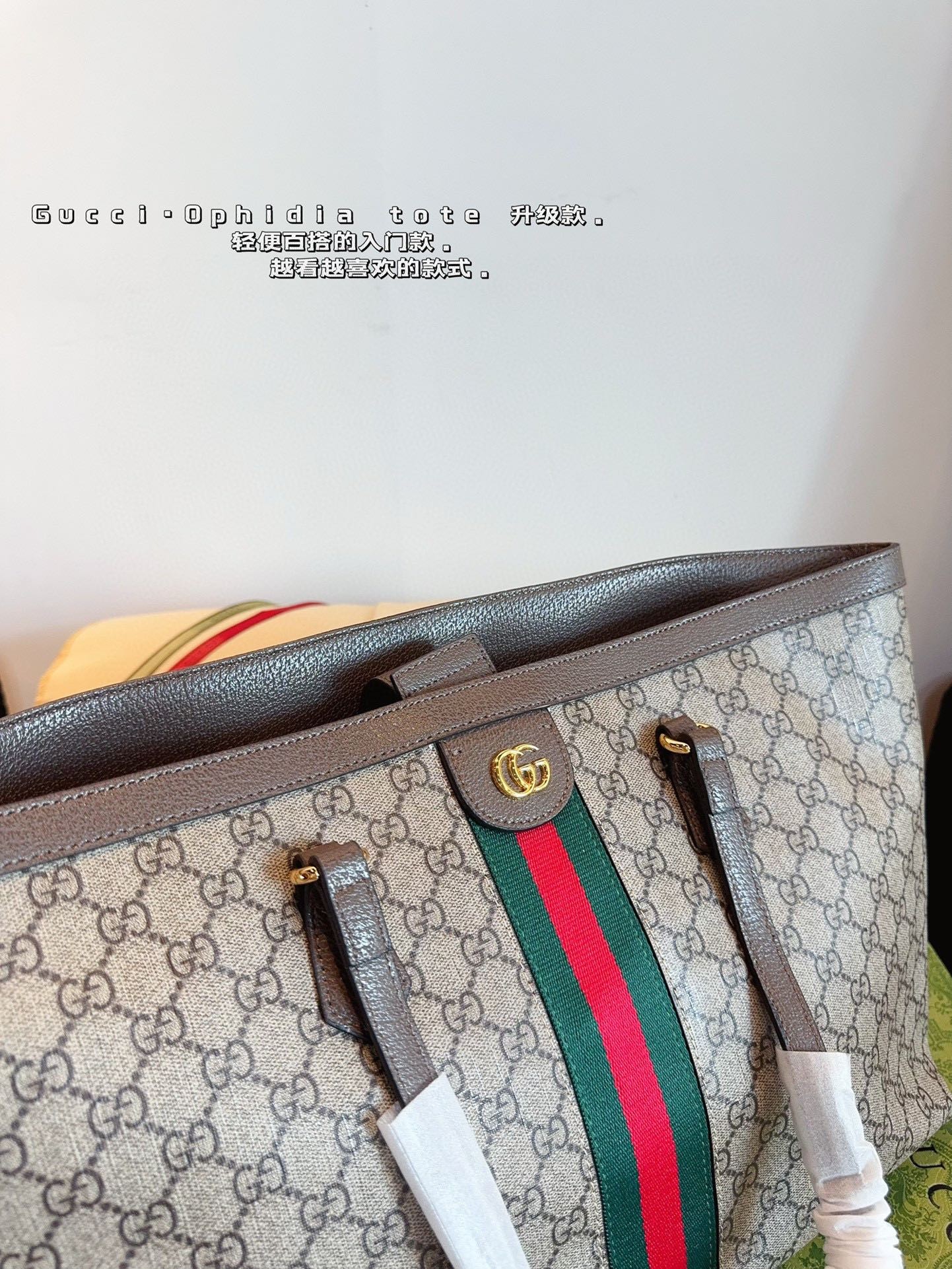 Gucci Ophidia Series Medium Tote Bag.