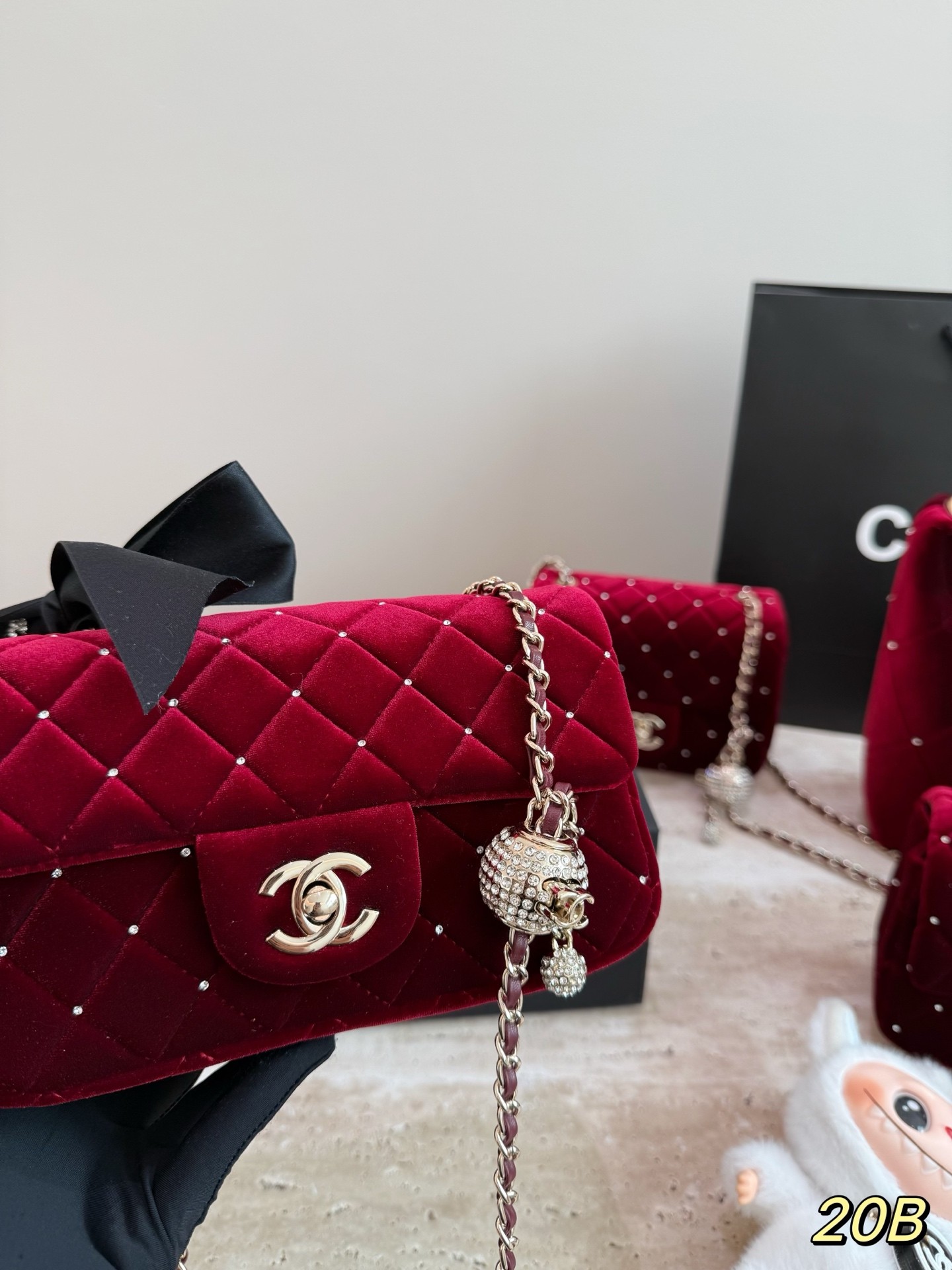 Chanel  Mini Flap Bag with Top Handle