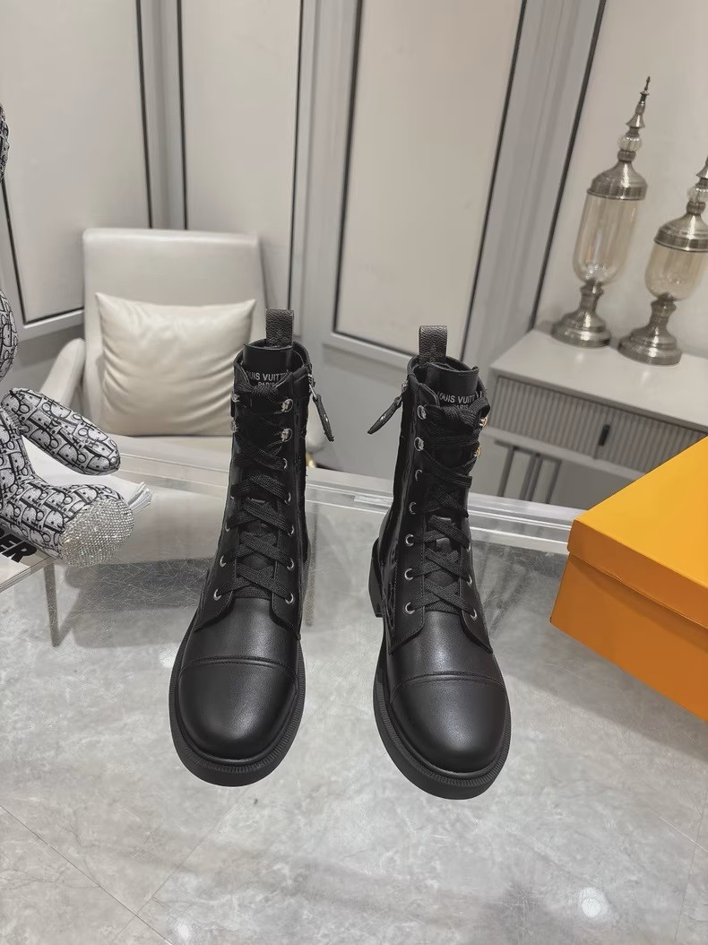 Louis Vuitton Citizen Flat Combat Boots