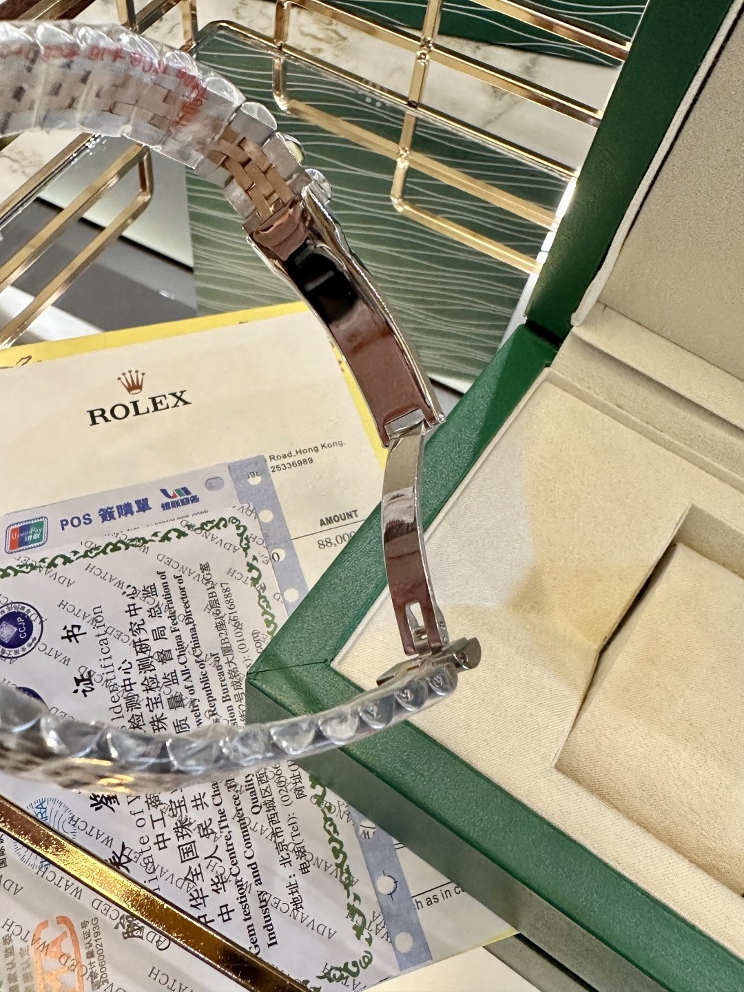 Rolex Datejust 41 watch.