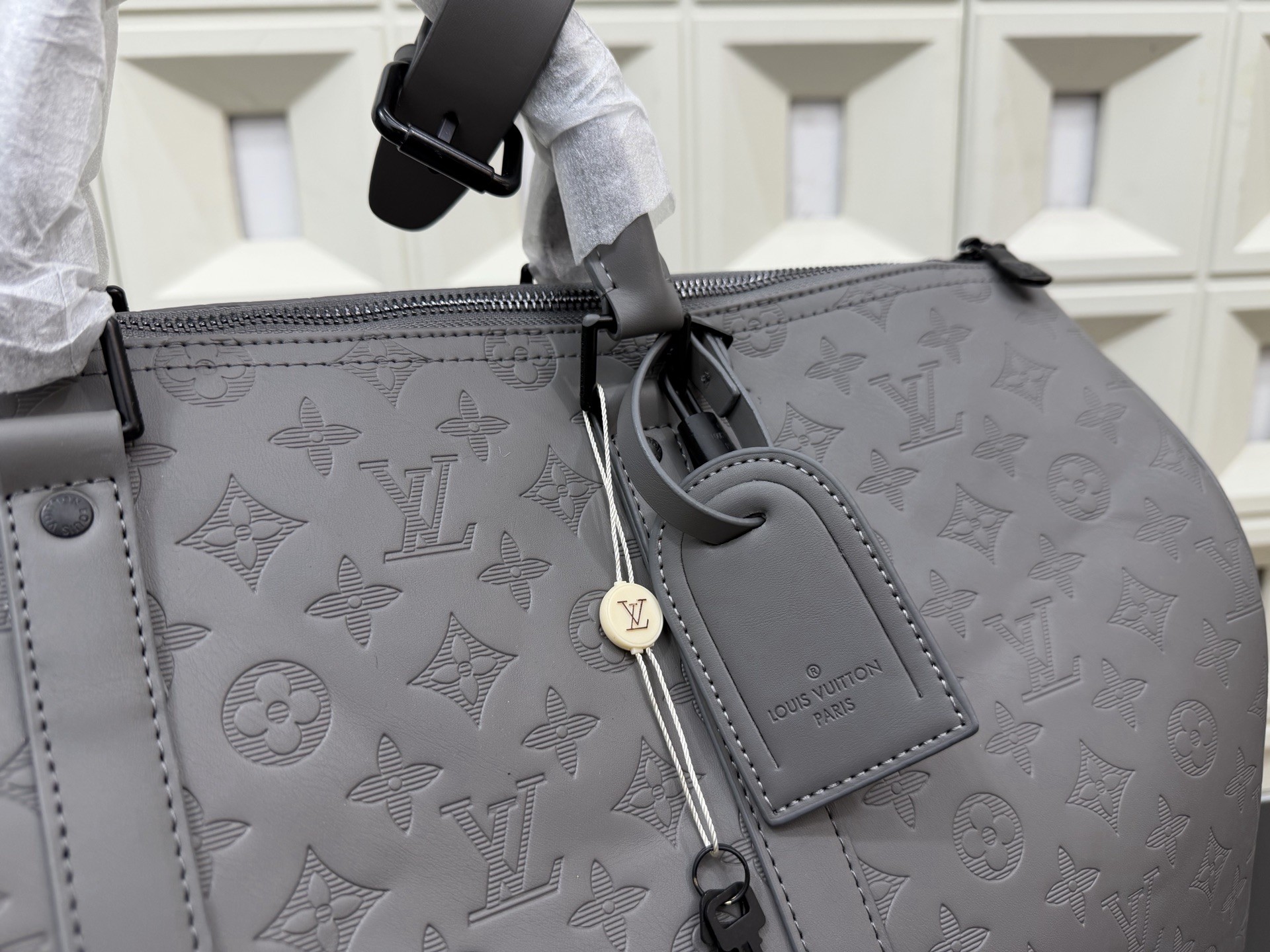 Louis Vuitton  Keepall Bandoulière 50 Monogram Shadow