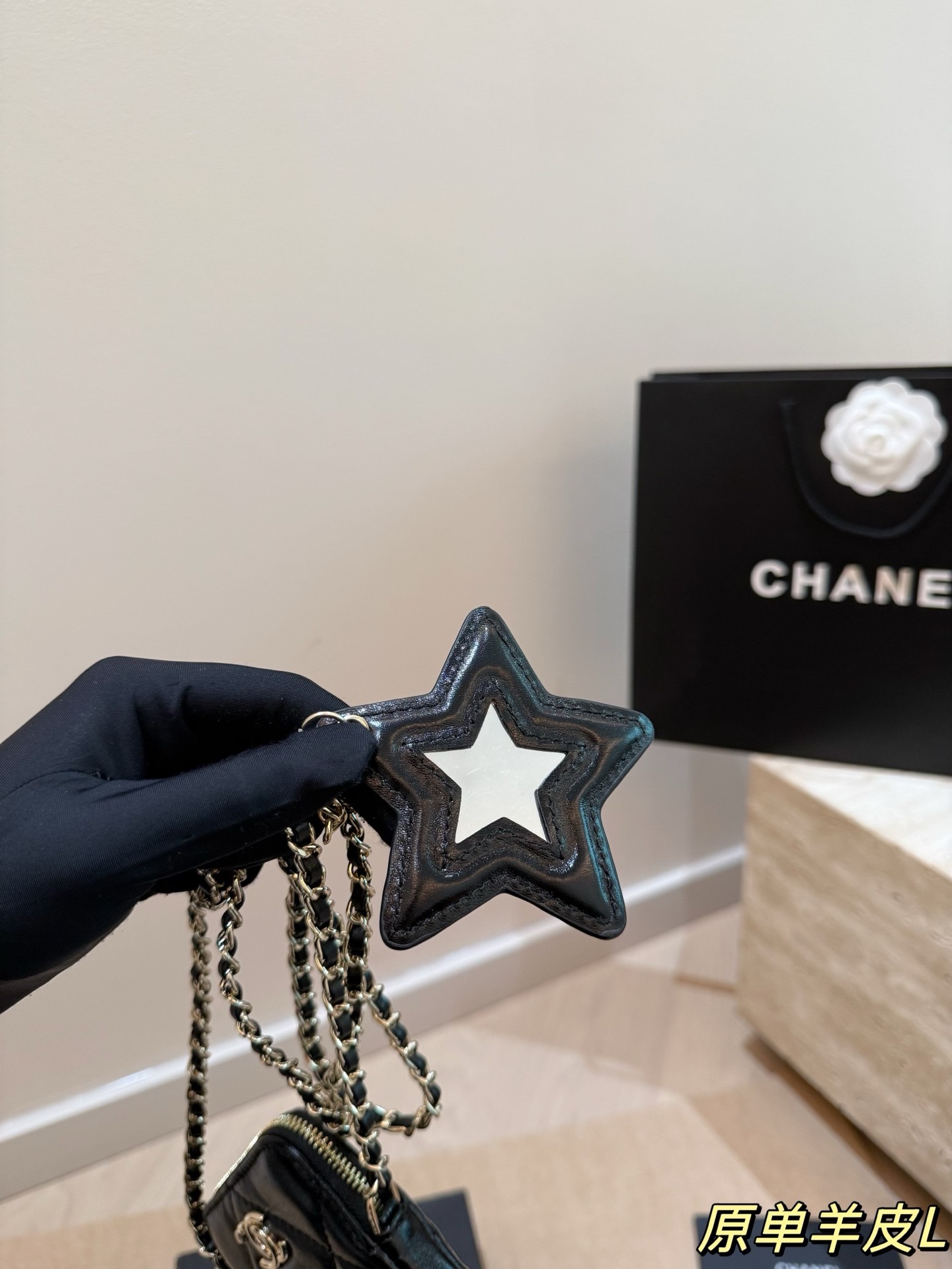 (Chanel) 25N COCO NEIGE Collection Velvet Camera Bag