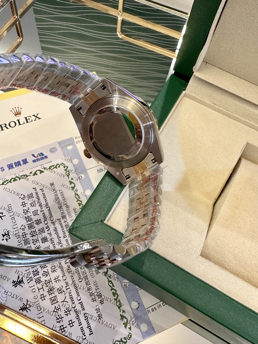 Rolex Datejust 41 watch.