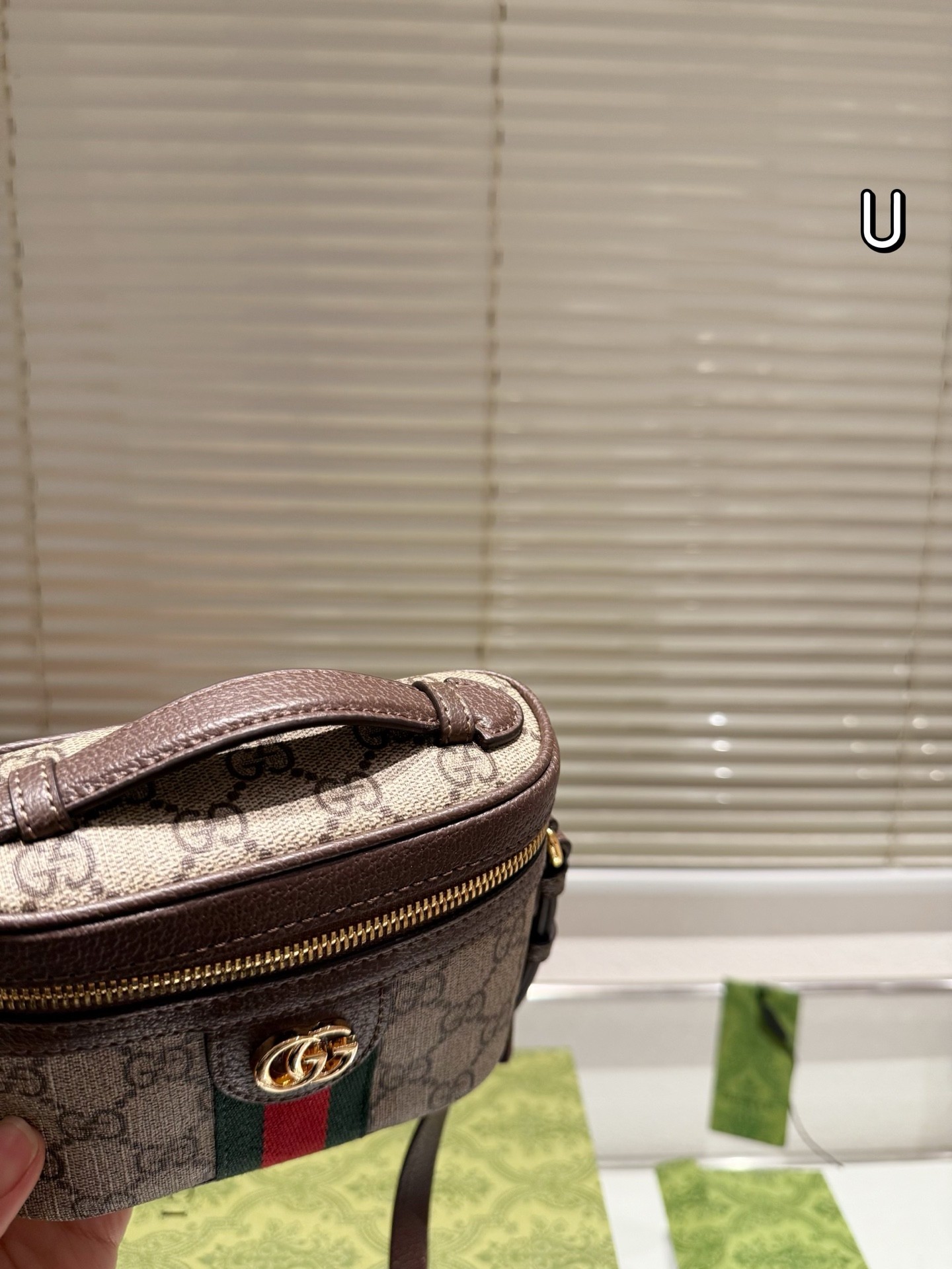 Gucci Ophidia GG Supreme Mini Cosmetic Case