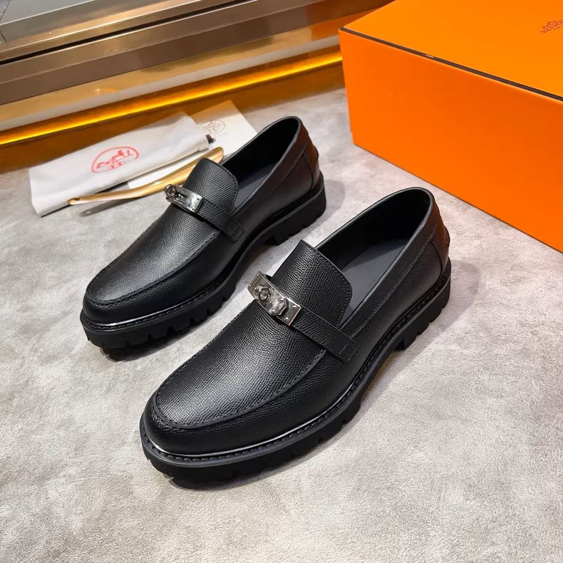 Hermès Icone loafers.