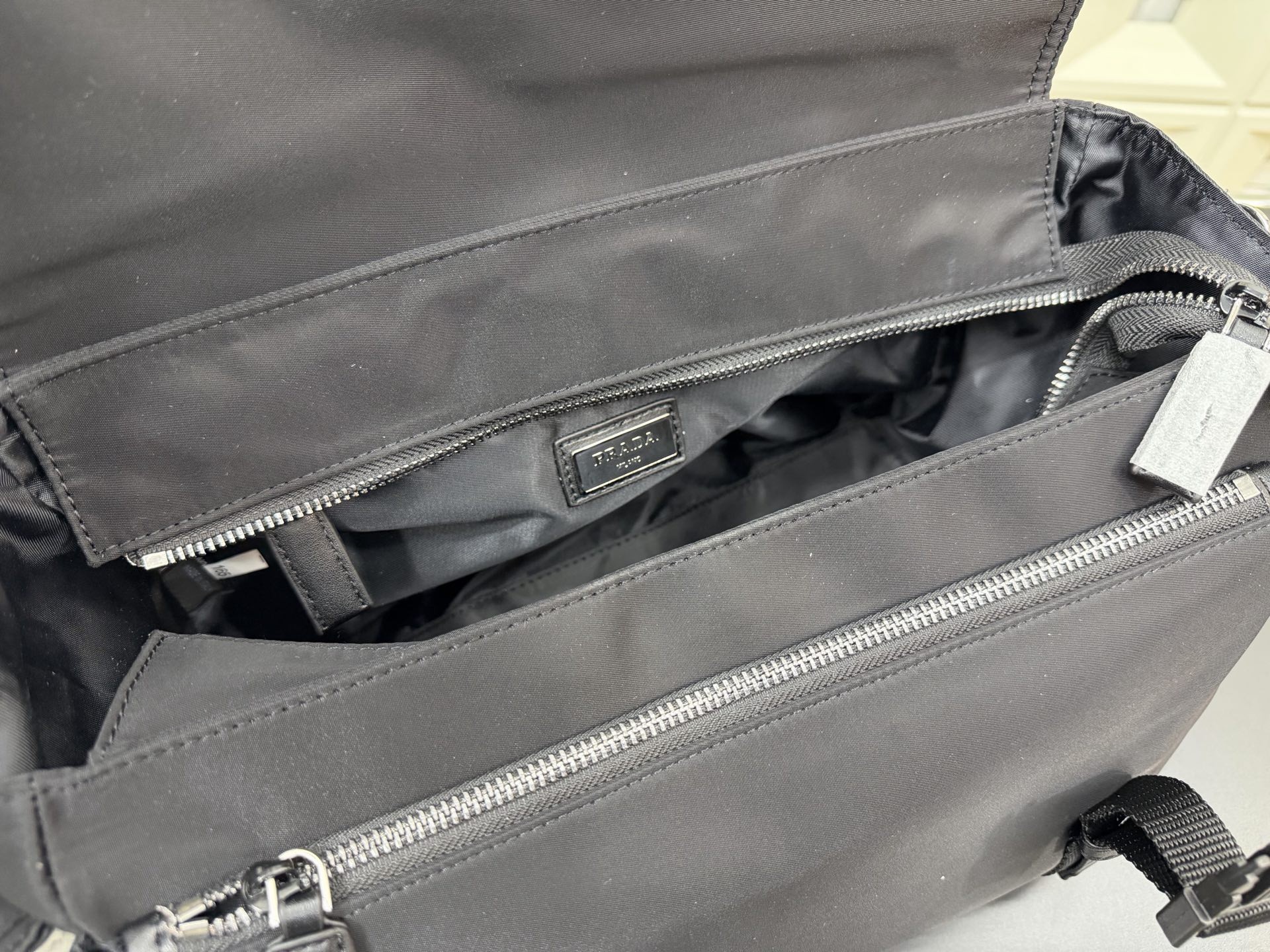 Prada Explore Series Shoulder Bag.