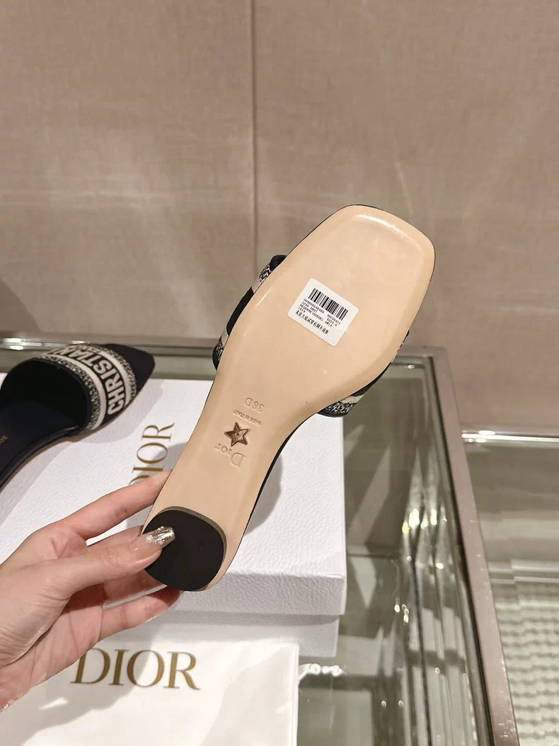 Dior's Dway mules/slip-ons.