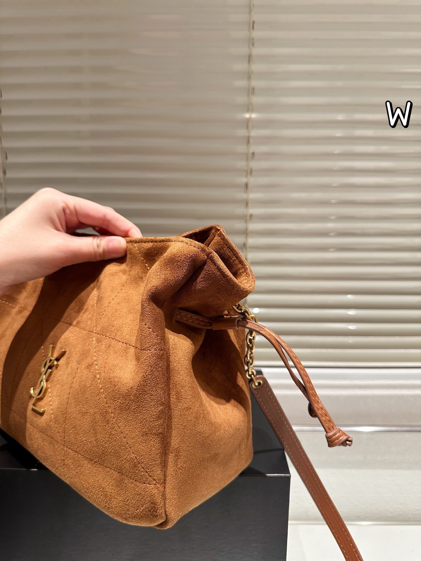 Yves Saint Laurent Jamie Suede Handbag