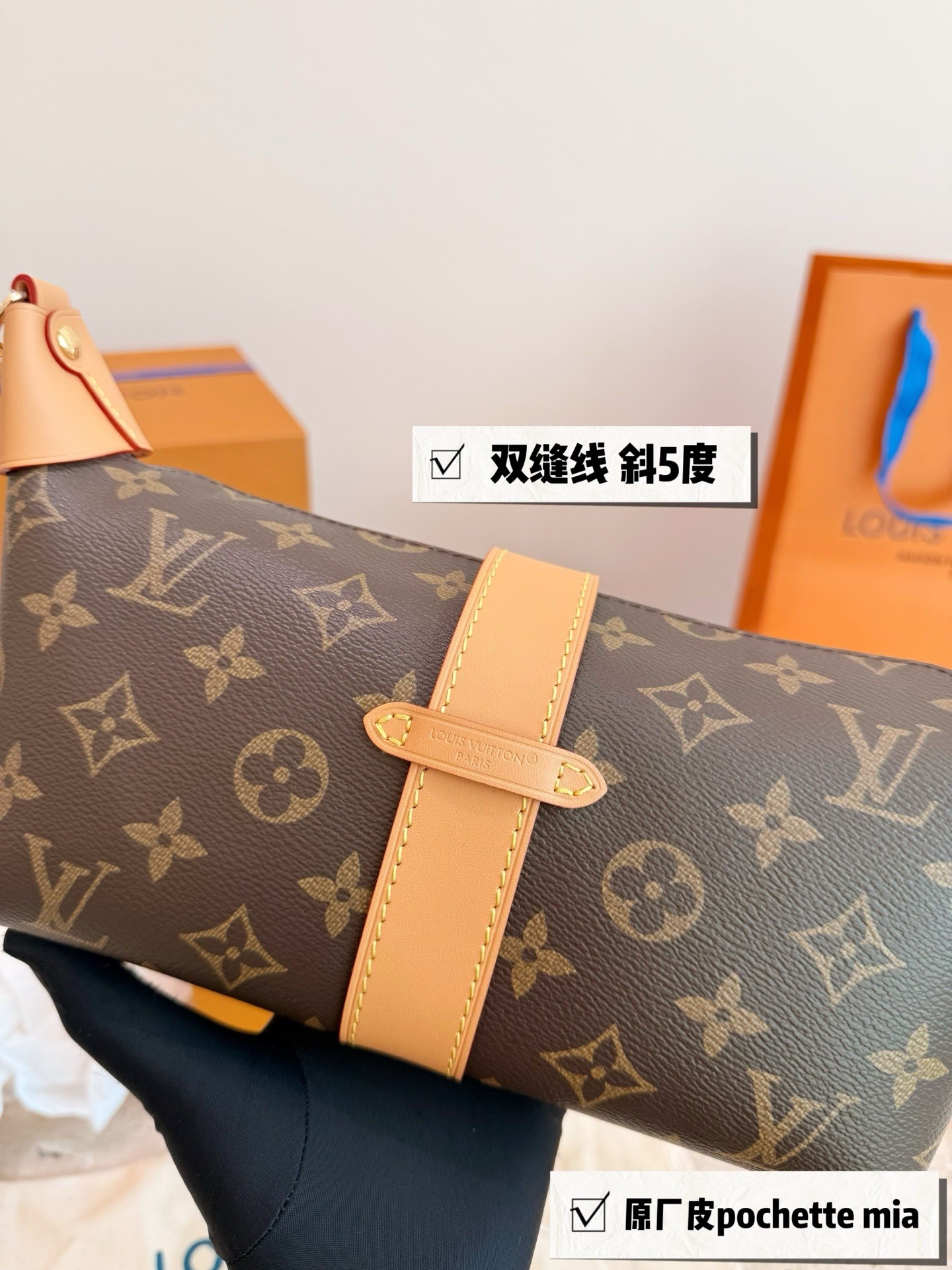 （Louis Vuitton） Pochette Mia