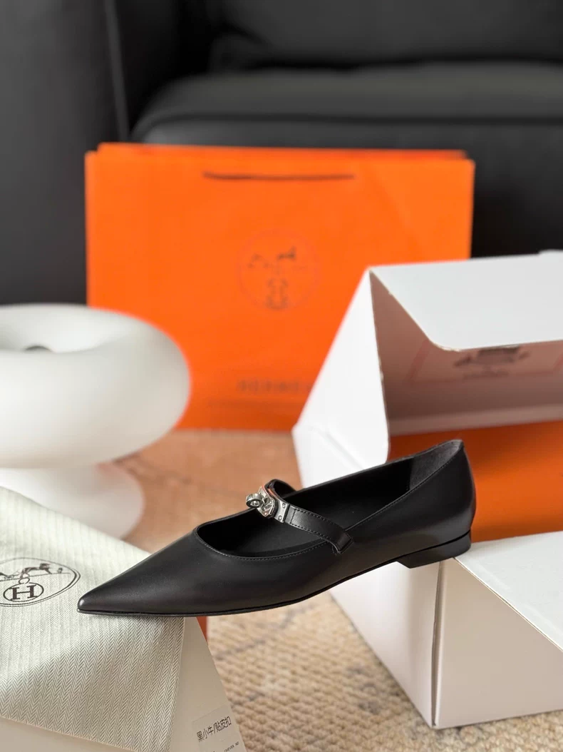 Hermès Kelly Ballet Flats