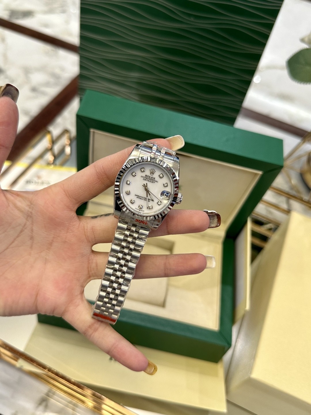 Rolex Lady-Datejust watch.