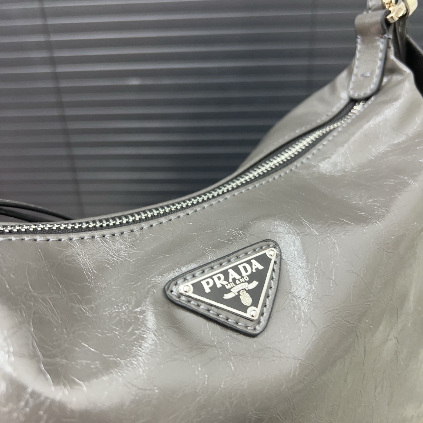 Prada Aimée Medium Leather Shoulder Bag