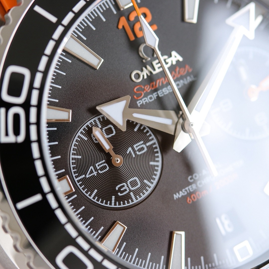 (OMEGA) Seamaster Planet Ocean 600M “Deep Black” Chronograph