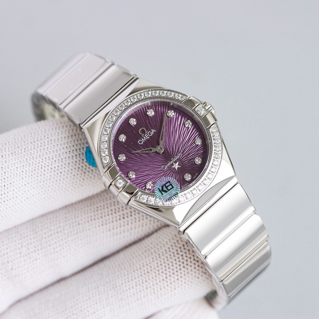 (Omega) Constellation women's watches.
