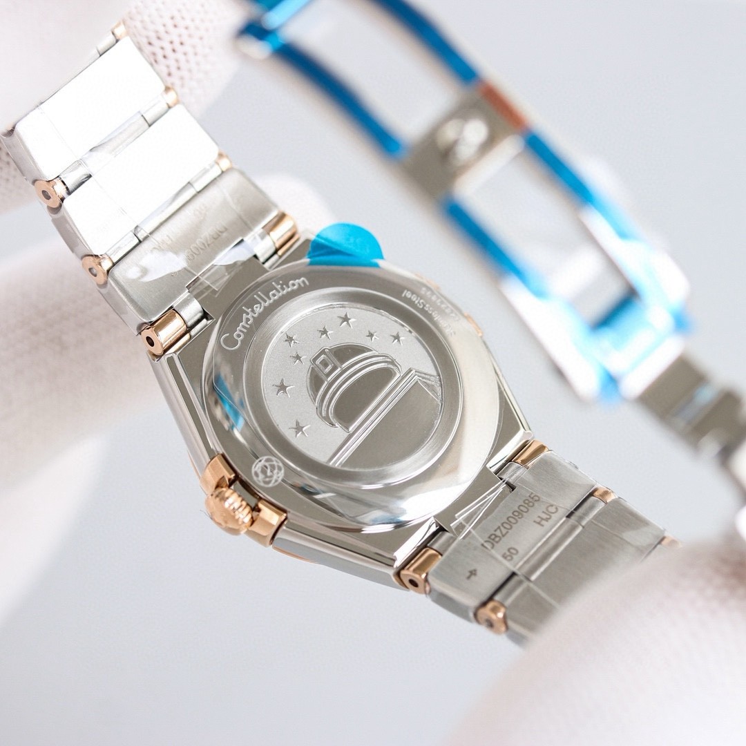 (Omega) Constellation women's watches.