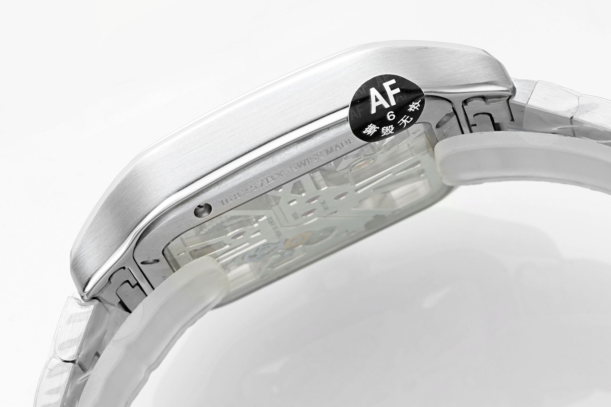 (Cartier) Skeleton Watches from the Santos de Cartier Collection