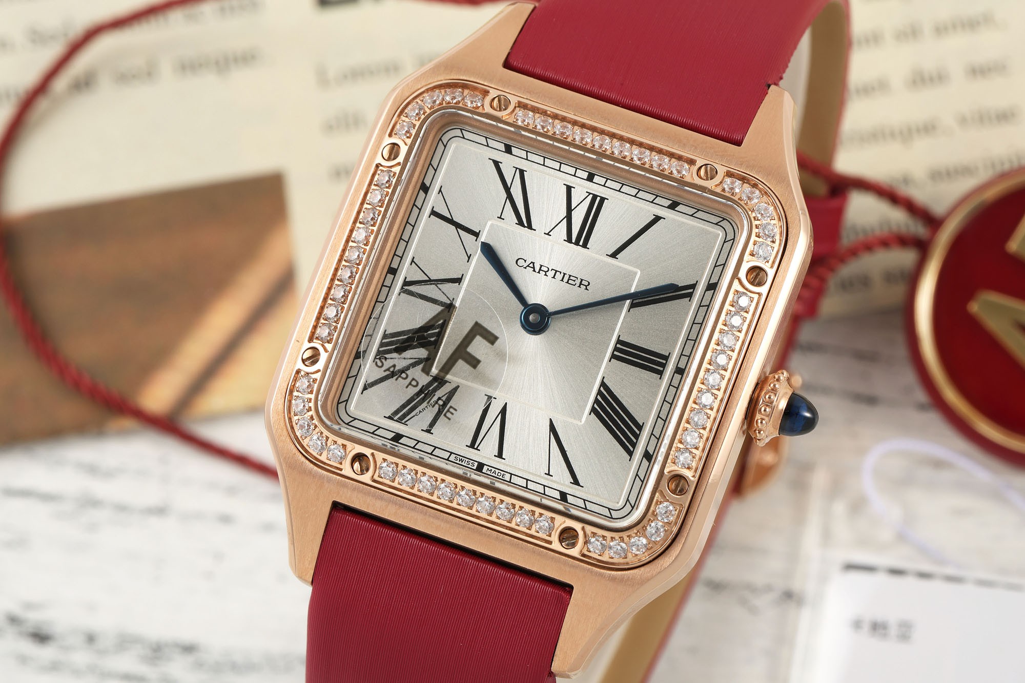 (Cartier) Women's Watches from the Santos-Dumont Collection