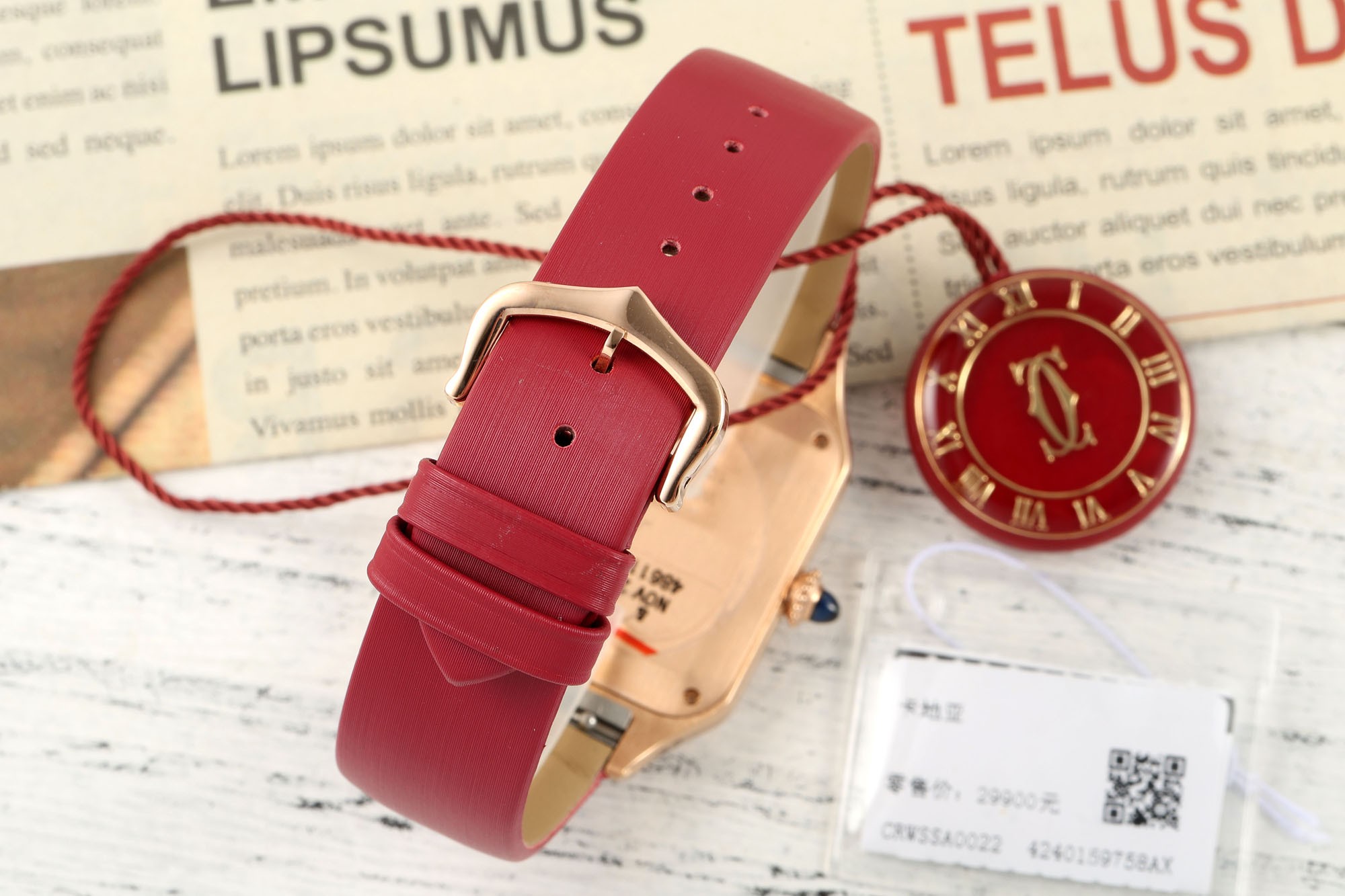 (Cartier) Women's Watches from the Santos-Dumont Collection