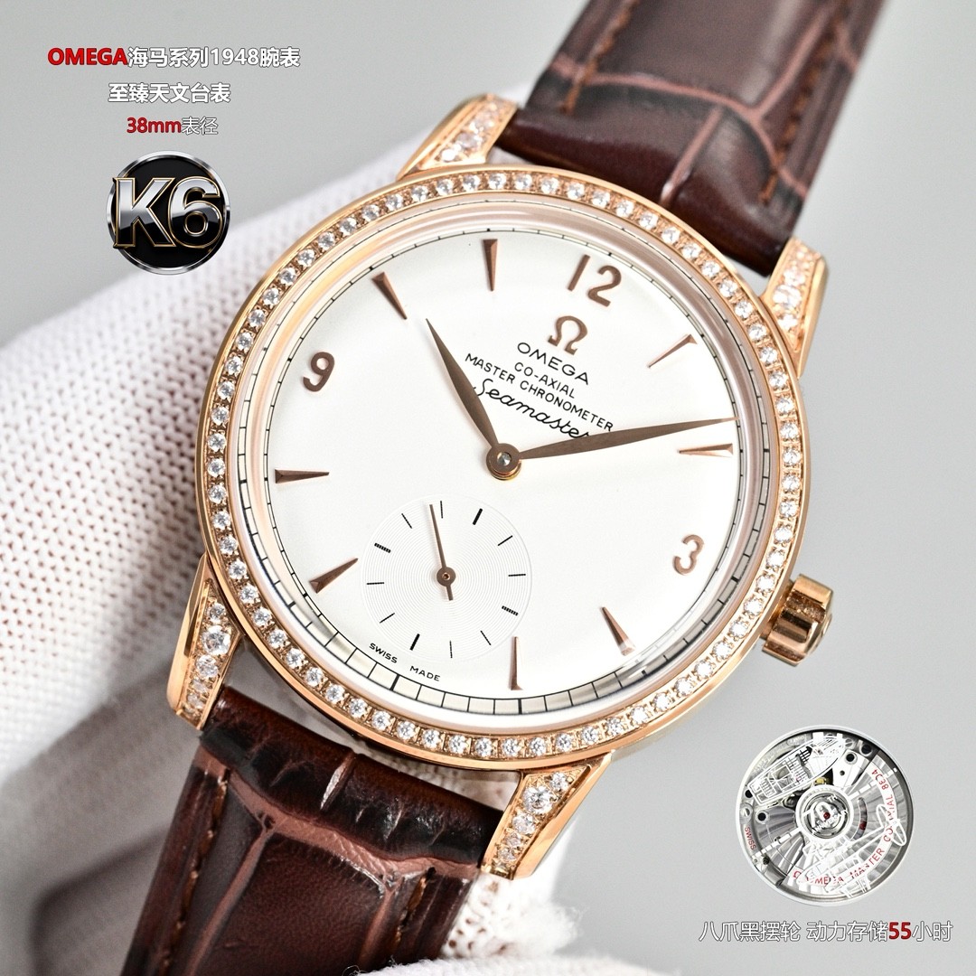 (OMEGA) Seamaster 1948 Limited Edition Platinum Small Seconds Watch