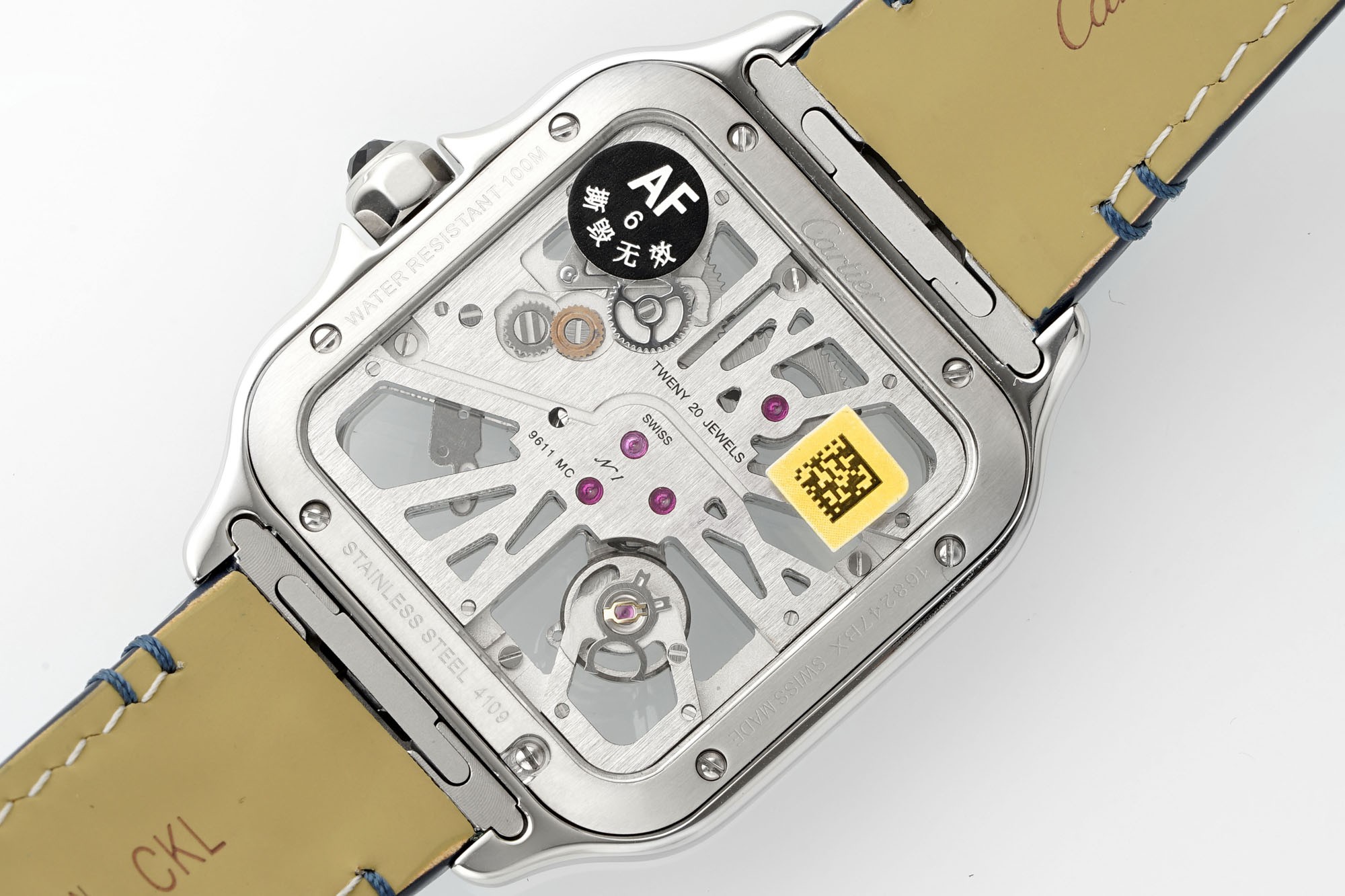 (Cartier) Santos de Cartier Skeleton Watch