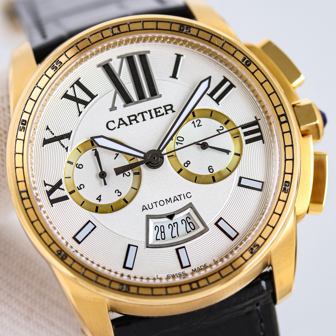 (Cartier) Calibre de Cartier Chronograph