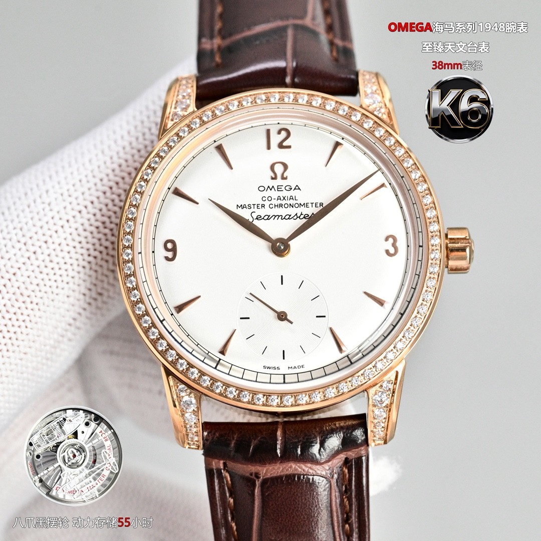 (OMEGA) Seamaster 1948 Limited Edition Platinum Small Seconds Watch