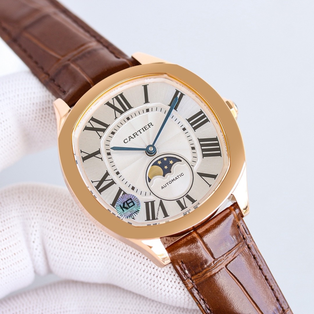 (Cartier) Drive de Cartier Moonphase Watch