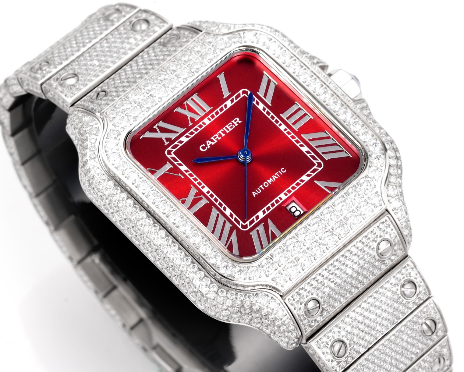 The “Starlight” Custom Edition of the Cartier Santos Collection