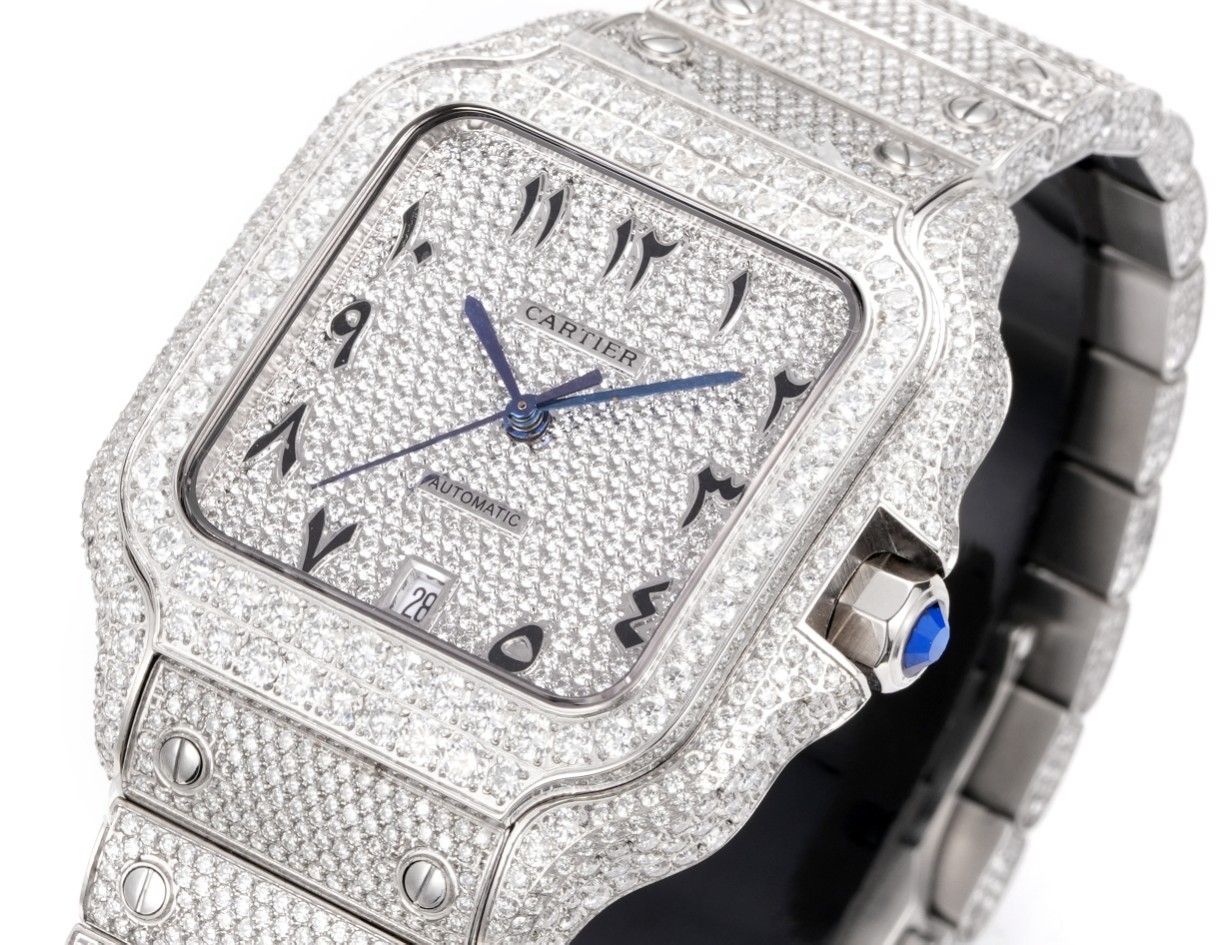 The “Starlight” Custom Watch from the Cartier Santos Collection