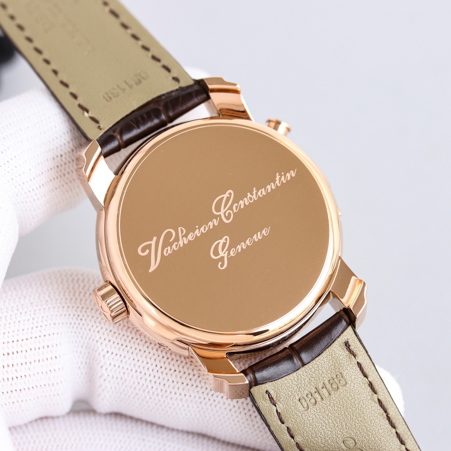 (Vacheron Constantin) Malte Dual Time Zone Standard Hands Watch