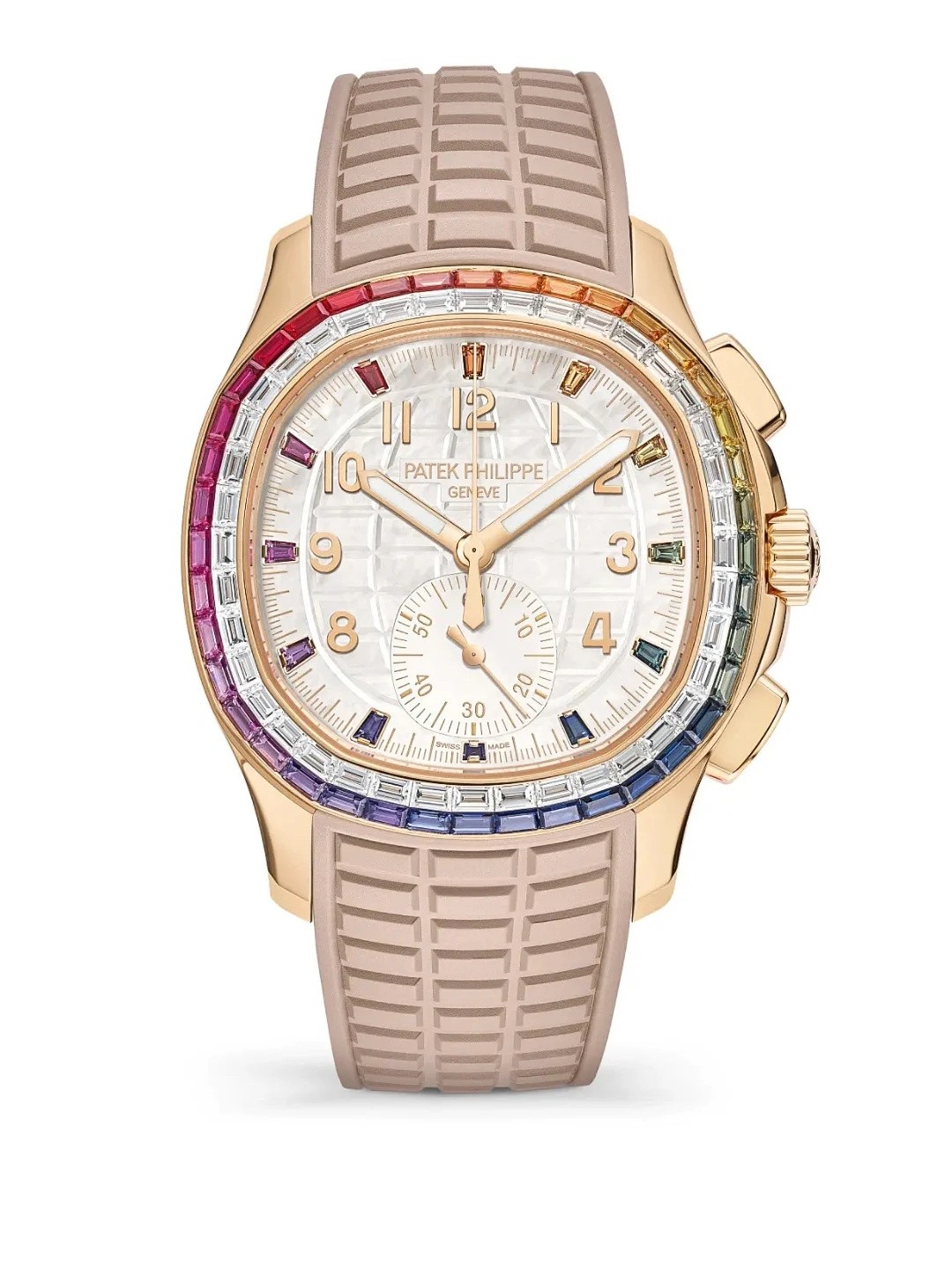 The Aquanaut Luce “Rainbow” Flyback Chronograph by Patek Philippe