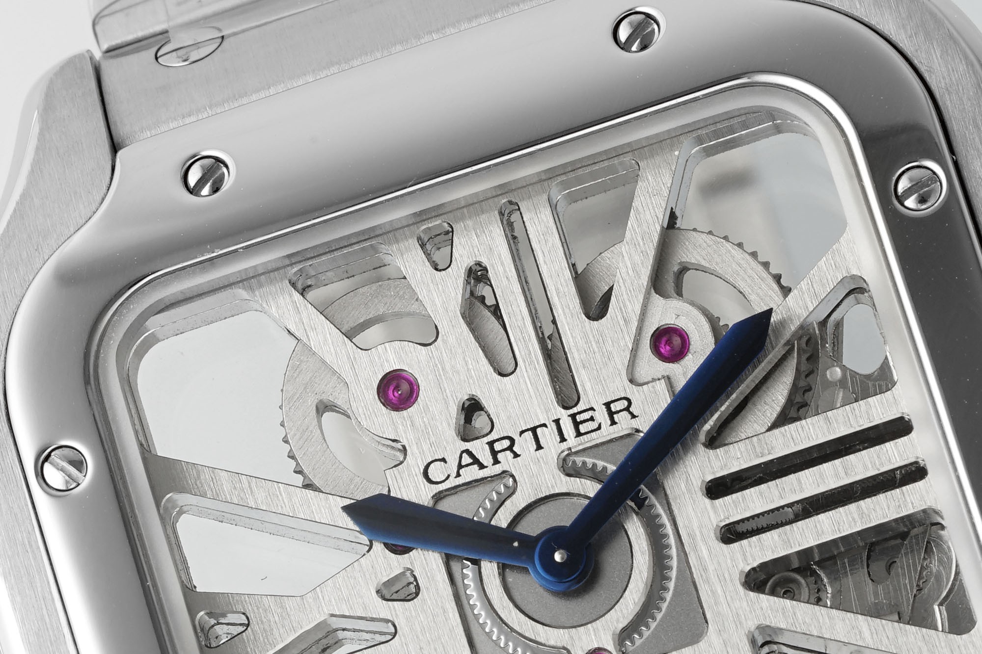 (Cartier) Santos de Cartier Skeleton Watch