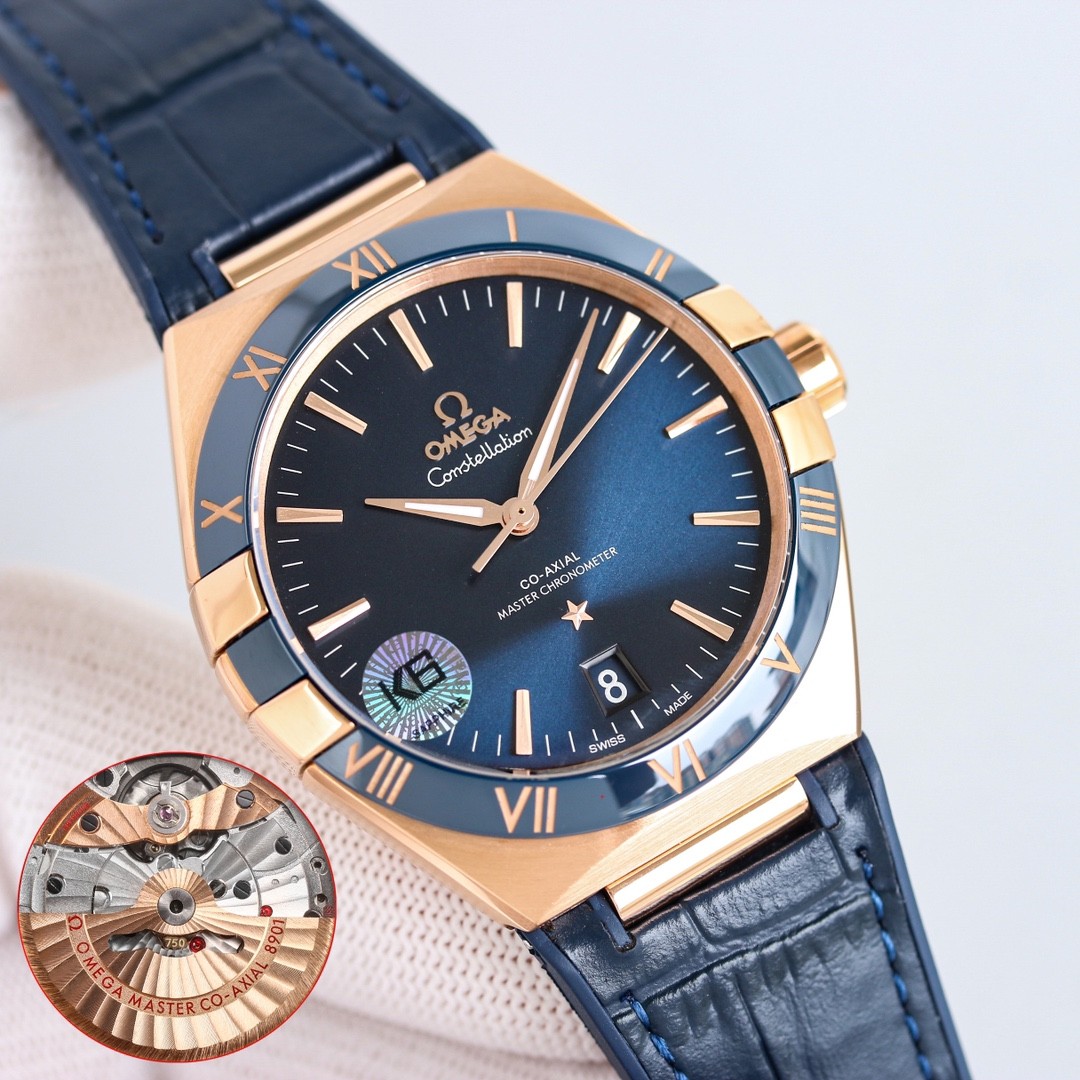 (OMEGA) Constellation Collection 41mm Master Chronometer.