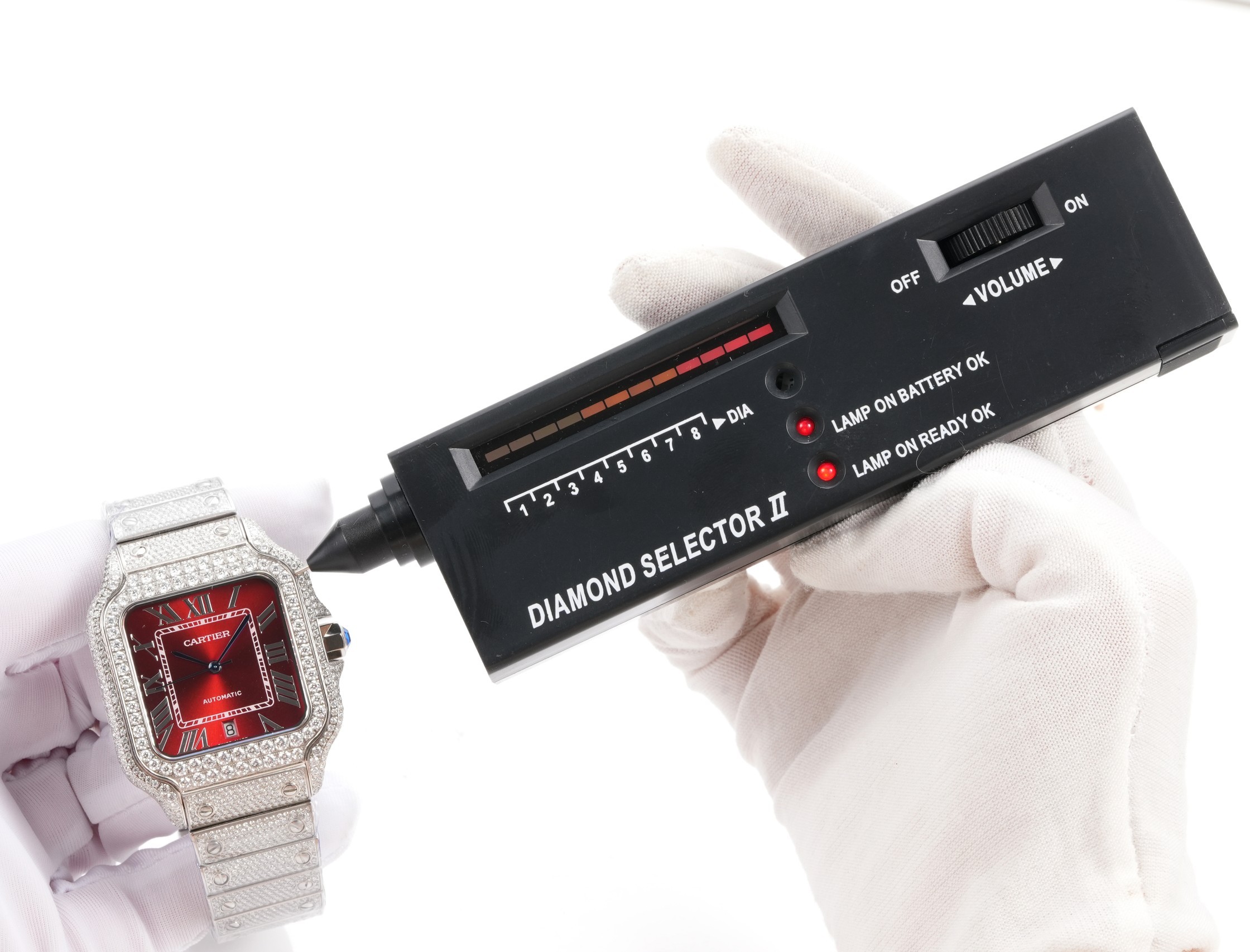 The “Starlight” Custom Edition of the Cartier Santos Collection