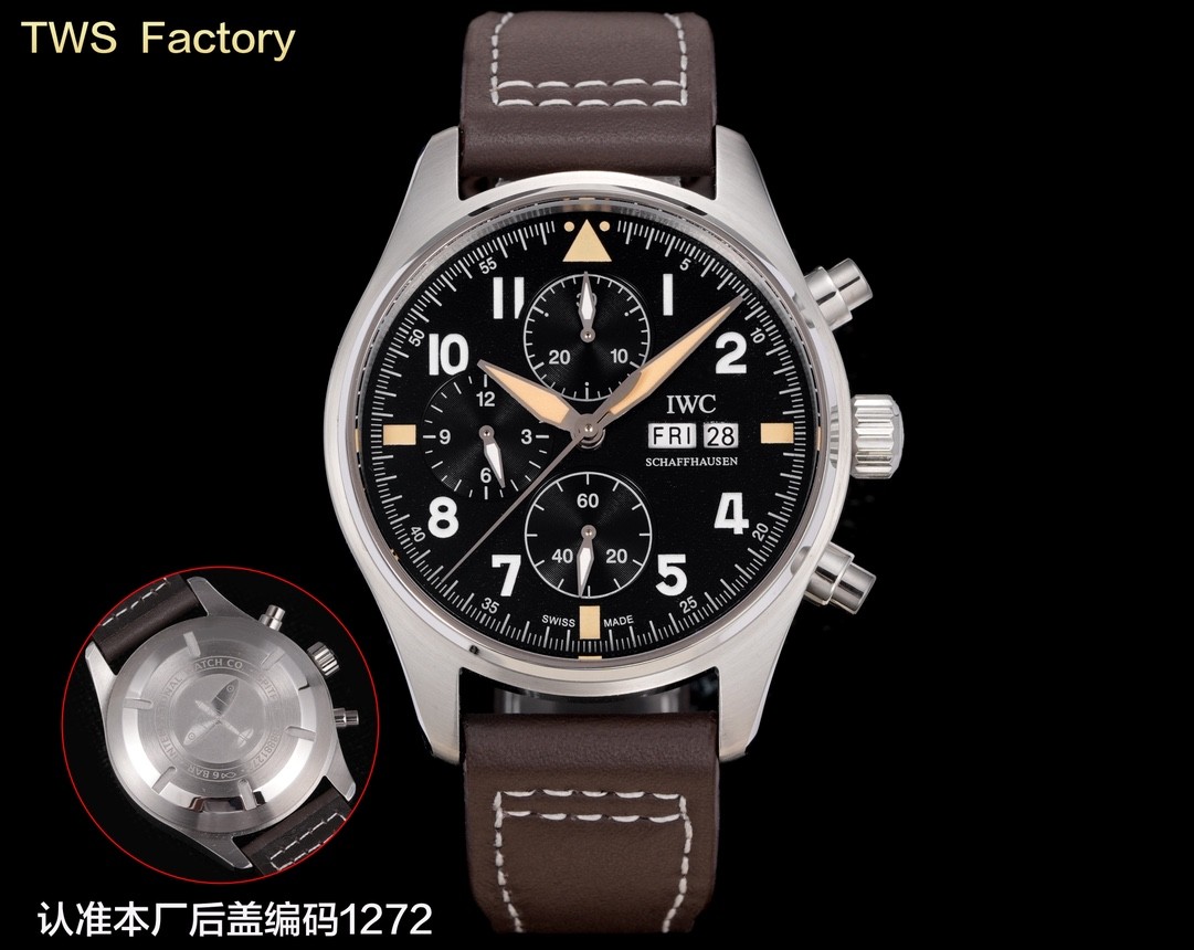 （IWC Schaffhausen）Pilot's Watch Chronograph "Orange Storm"