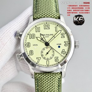 (Patek Philippe) Calatrava Pilot’s Travel Time Collection