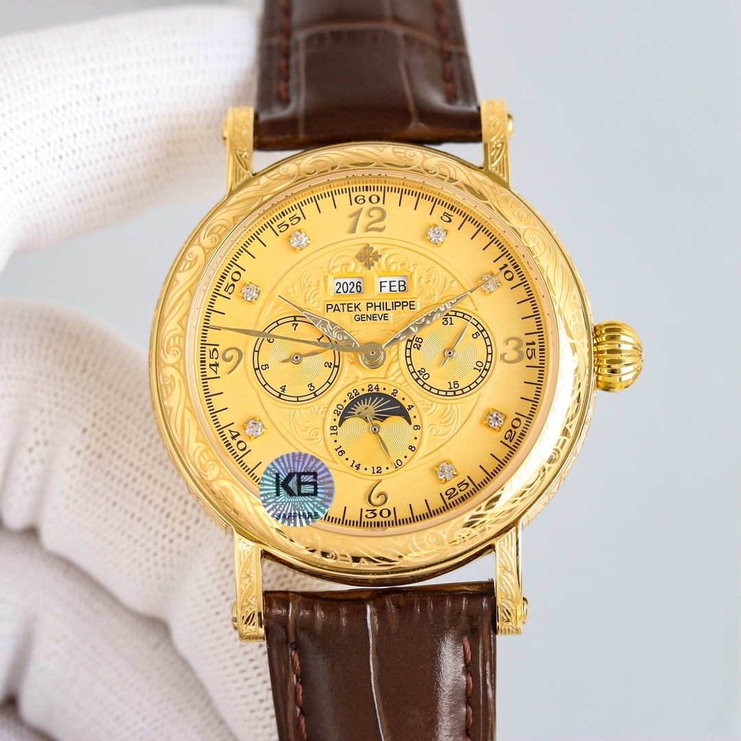 (Patek Philippe) Self-winding mechanical watches from the Super Complications collection