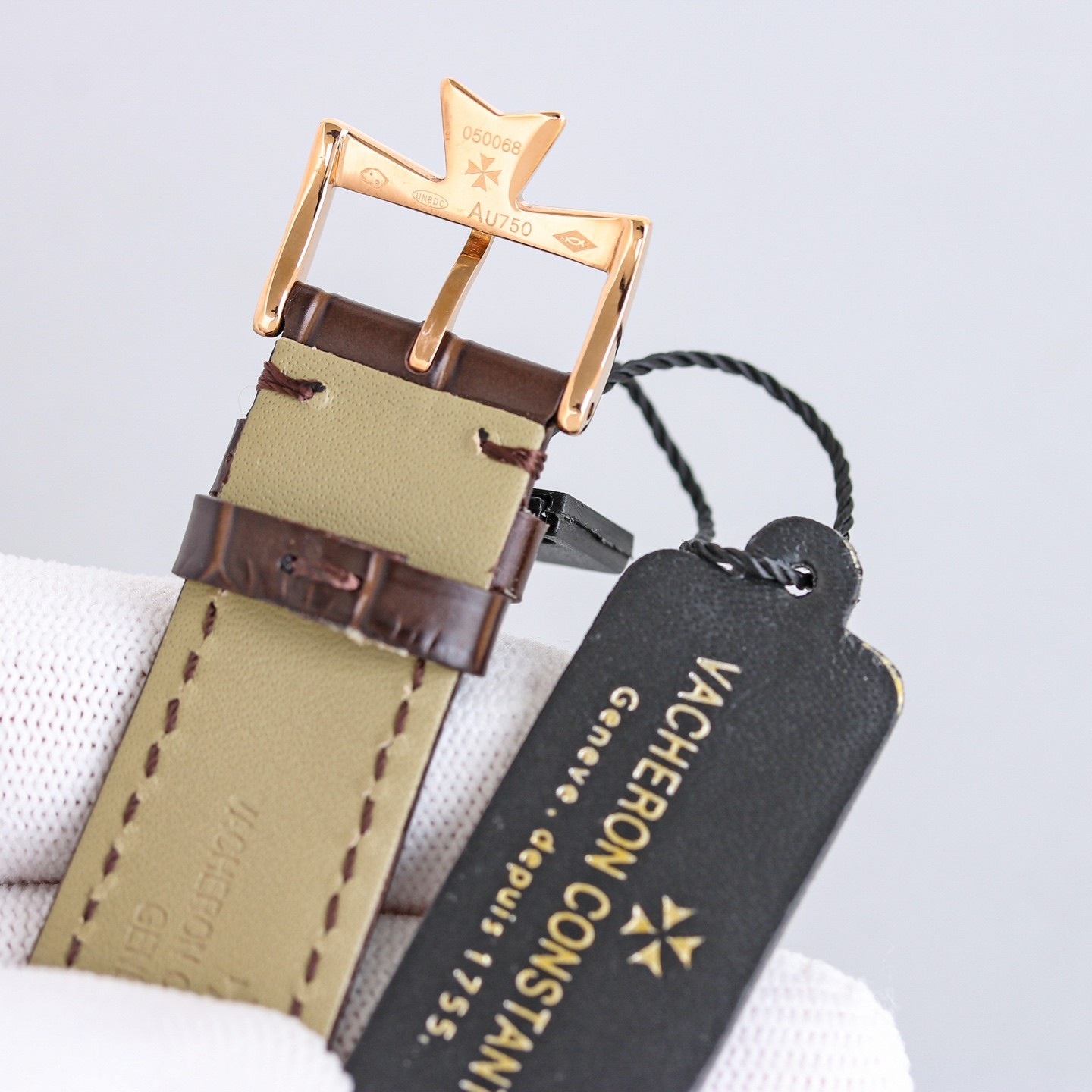 (Vacheron Constantin) Malte Dual Time Zone Standard Hands Watch