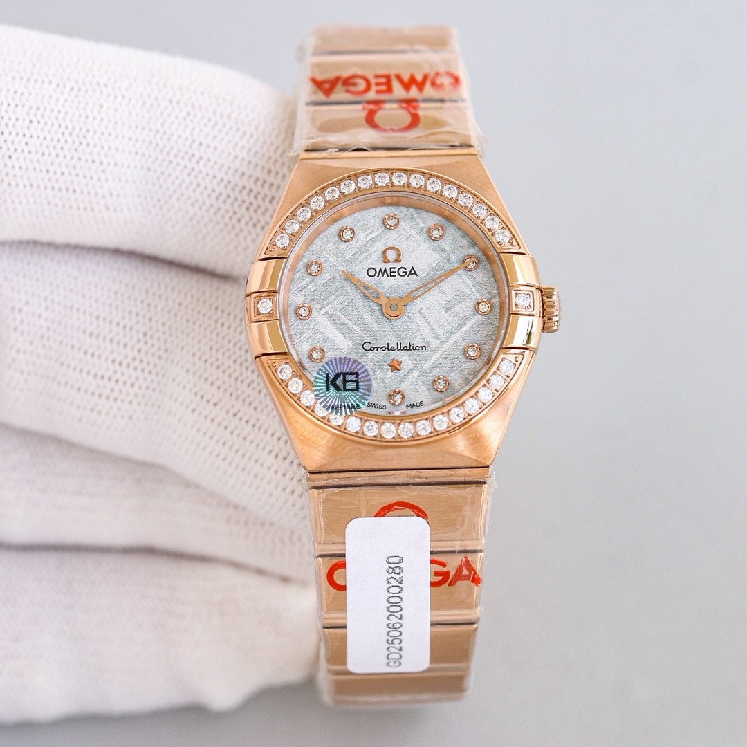 (OMEGA) A ladies' watch from the Constellation collection