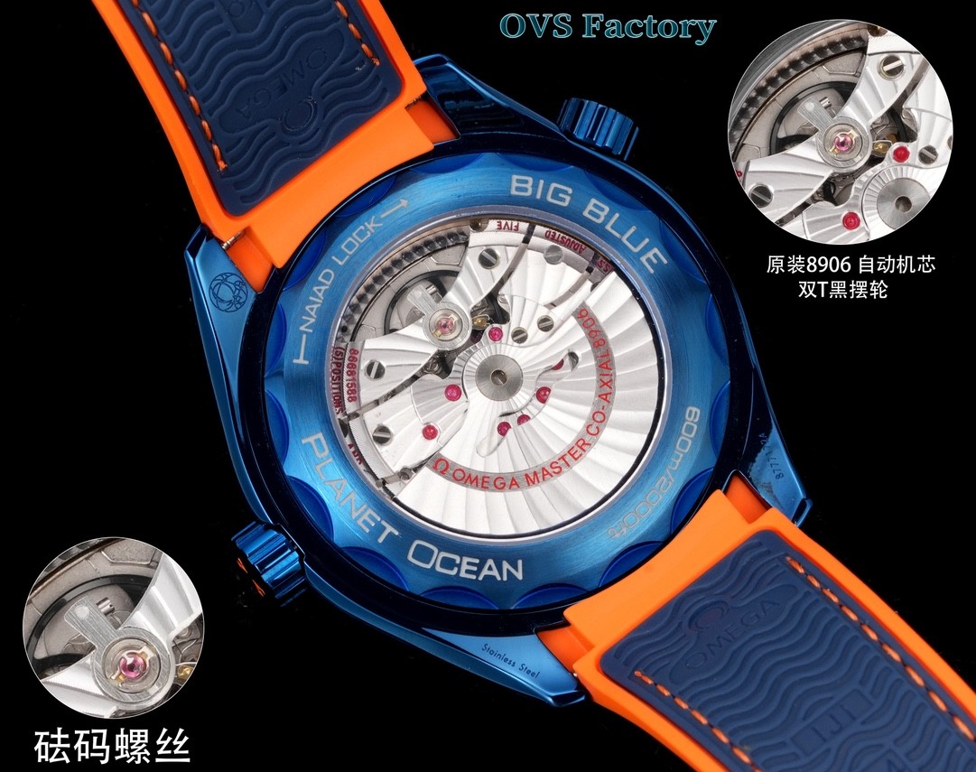 (OMEGA) Seamaster Planet Ocean 600 M “Big Blue” Watch