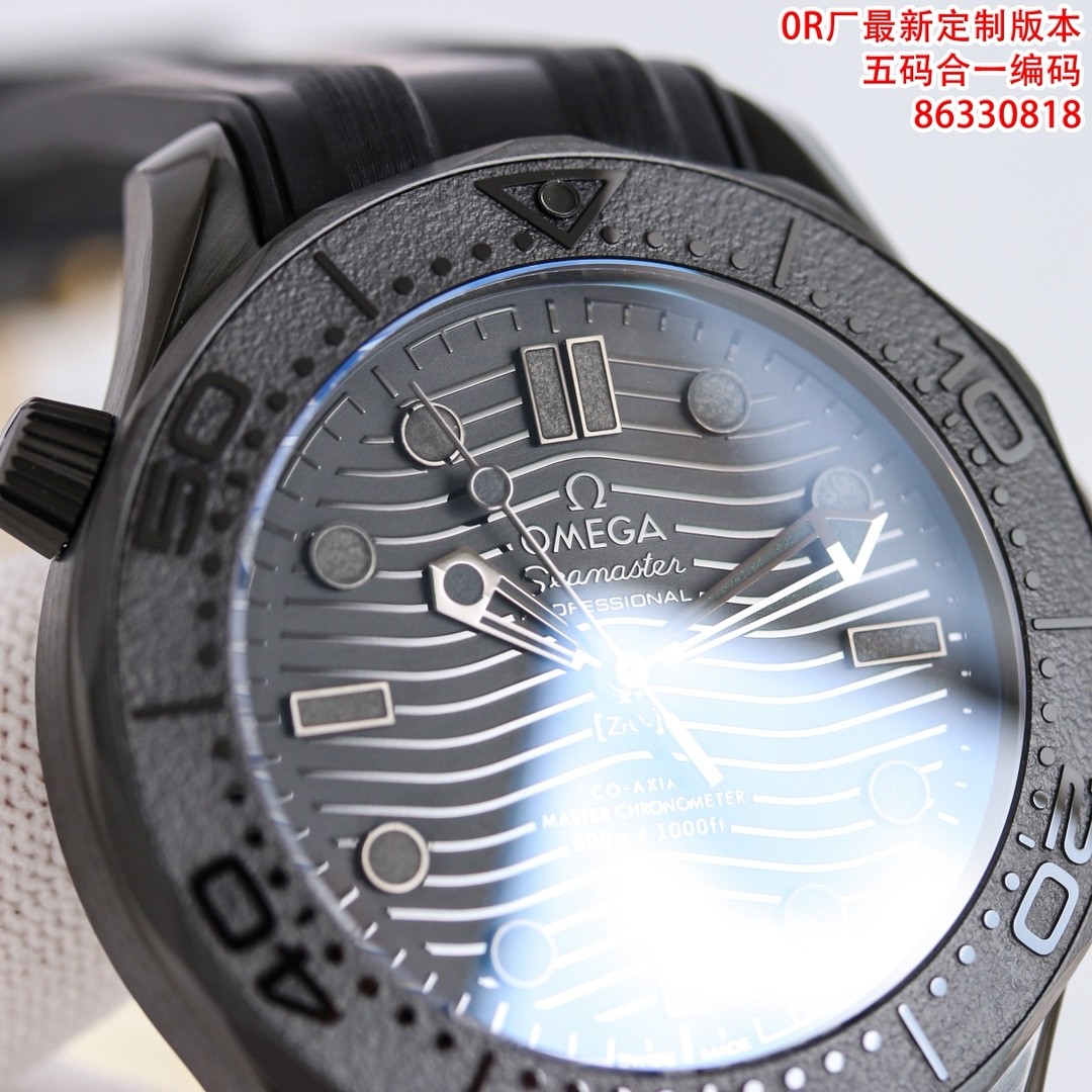 (OMEGA) Seamaster Diver 300M "Black Black"