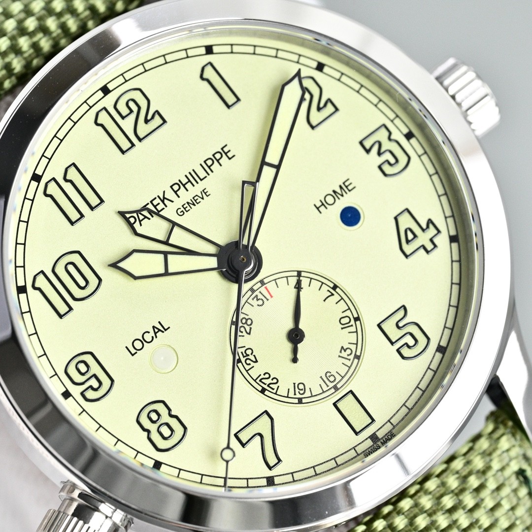 (Patek Philippe) Calatrava Pilot’s Travel Time Collection