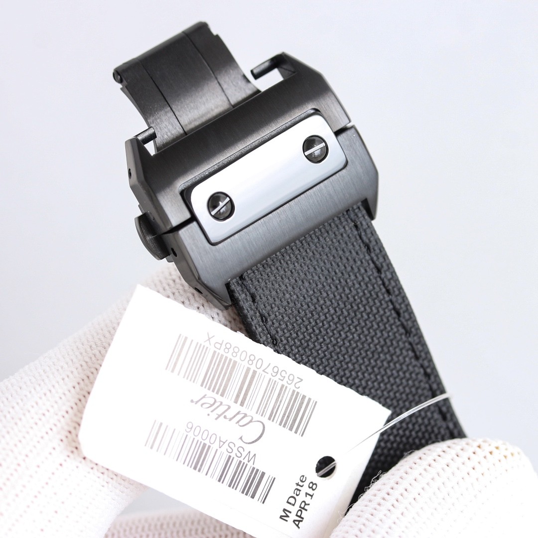 (Cartier) Santos 100 Carbon