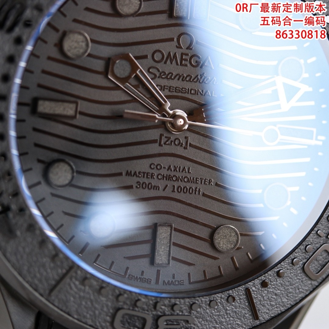 (OMEGA) Seamaster Diver 300M "Black Black"